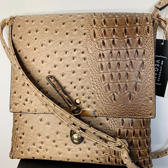 Le Miel Faux Leather Handbag - Picture 3 of 8